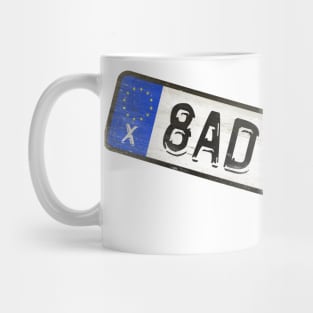 Bad Steve - License Plate Mug